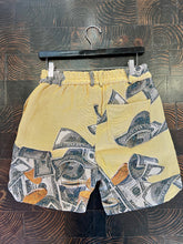 Mula Men's Yellow Tapestry Jacquard Shorts