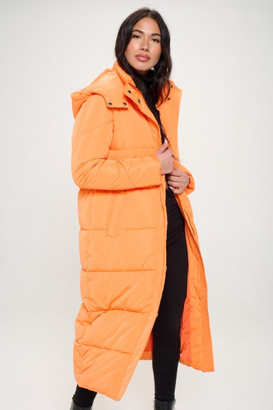 Topanga Tangerine Dream Maxi Hooded Puffer
