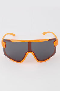 Zander Futuristic Shield UV Sunglasses