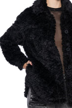 Chris Black Shaggy Faux Fur Shacket