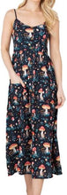 Dreamy Garden Atmosphere Design Maxi Dress