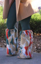 C2 Nude Hunter Mix Faux Fur Shoe Cover