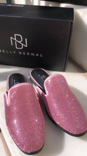 Ms. Bling Pink Rhinestone Slides