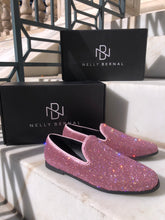 Ms. Bling Pink Rhinestone Slides