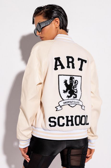 Naydelin Art School Dropout Bomber Jacket