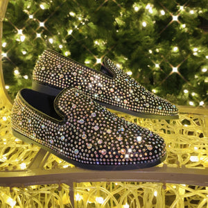 Diamond Iridescent Loafers