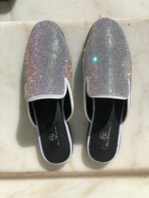 Ms. Bling Iridescent Rhinestone Slides