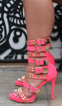 Navaeh Neon Pink High Heels LAST SIZES 36 & 37 (6/6.5 & 7/7.5)