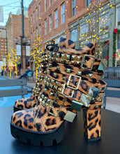 Kenya Leopard Printed Boots
