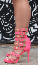 Navaeh Neon Pink High Heels Last Sizes 6-6.5, 7/7.5, 9/9.5